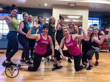 fitness group exercise