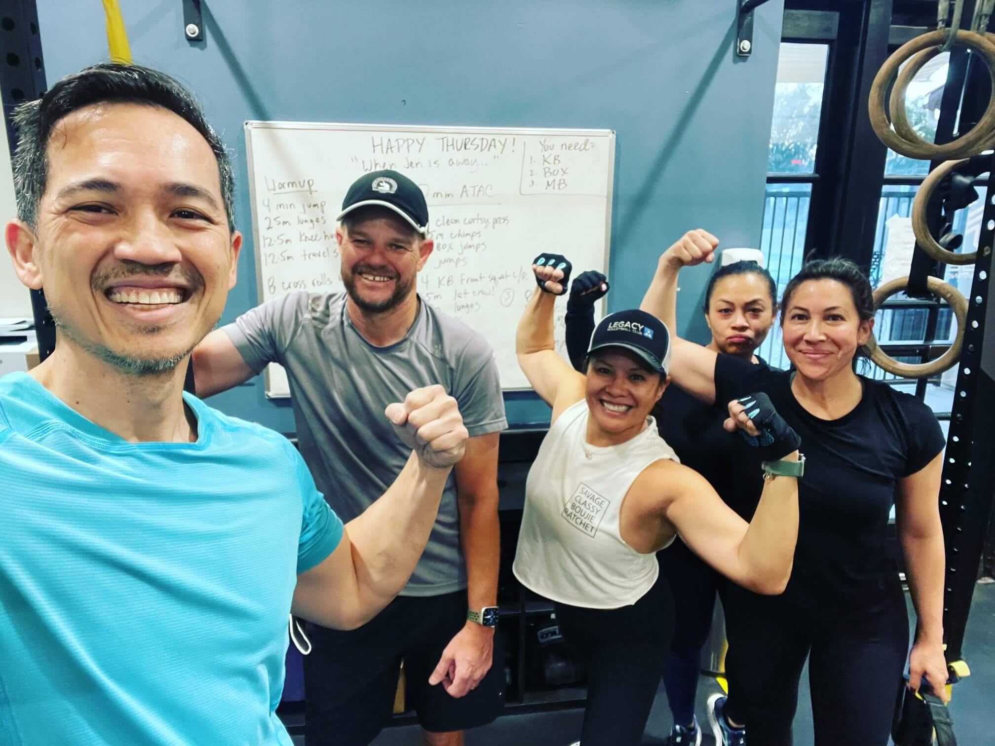 Group fitness picture