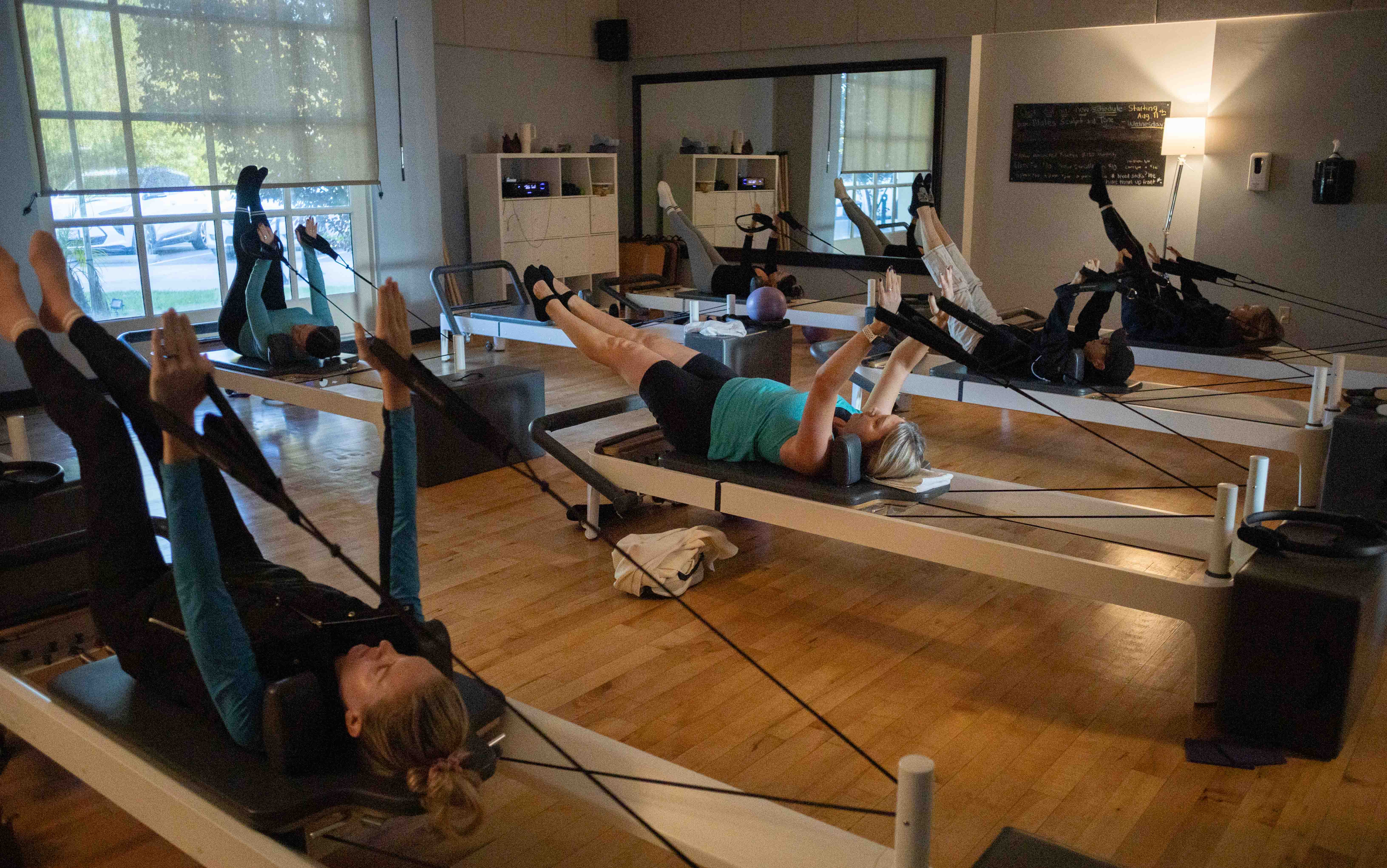 Pilates class