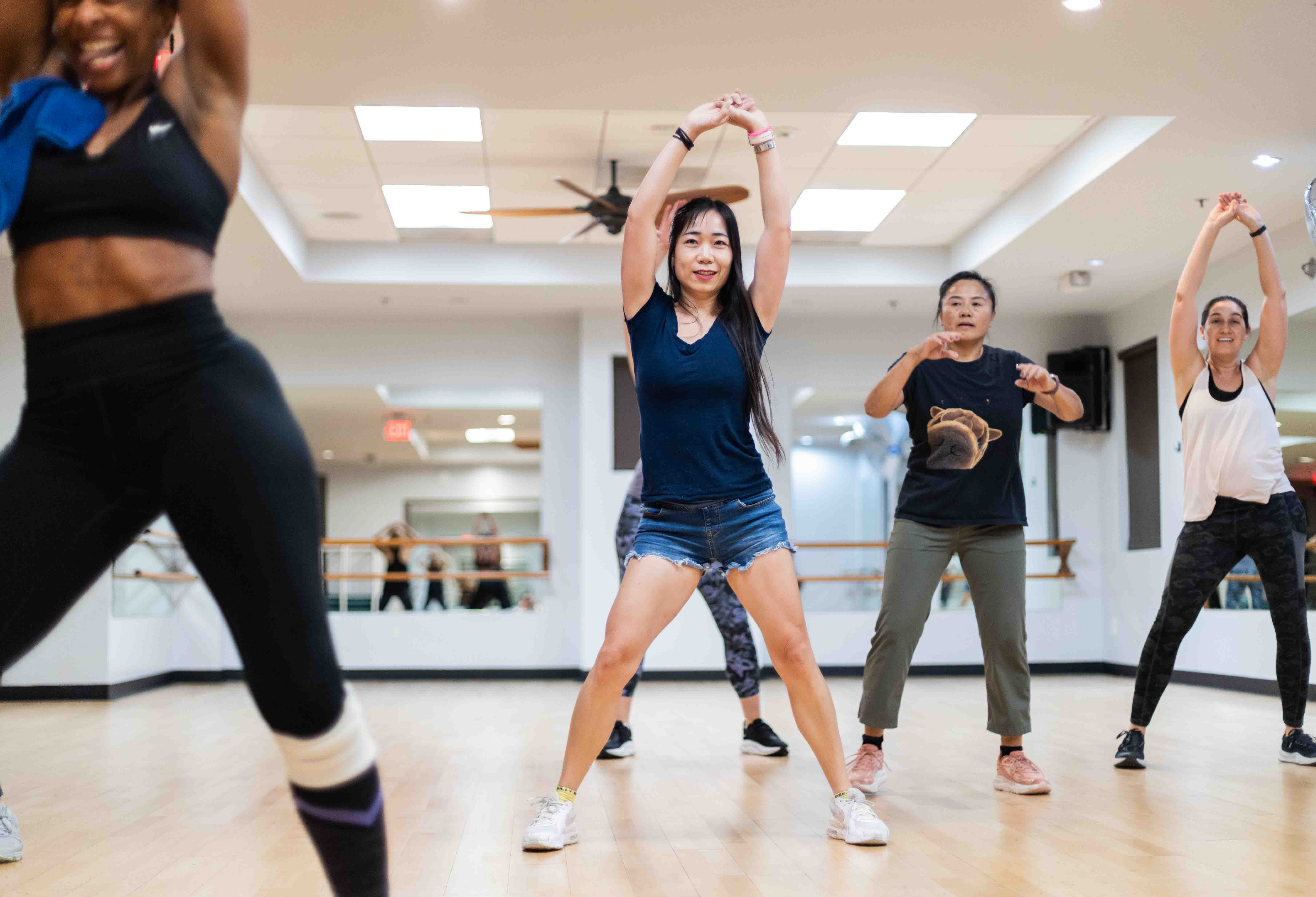 Zumba class